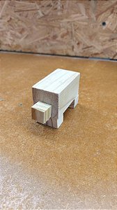 Kit WOODMYCRAFT - modelo PORQUINHO