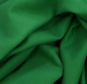 Tecido Brim Leve Verde Bandeira 1,60mt de Largura