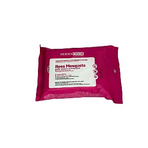 Dermachem Toalhas Umedecidas Demaquilantes Rosa Mosqueta