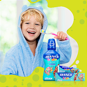 Bianco Kids - Creme Dental + Enxaguante Tutti Frutti