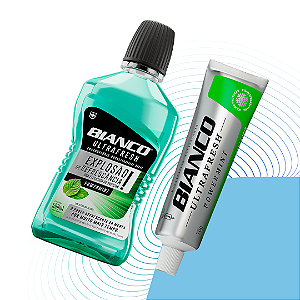 Combo Hálito Fresco - Creme Dental + Enxaguante Powermint