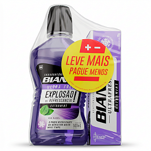 Combo Hálito Fresco - Creme Dental + Enxaguante Extramint