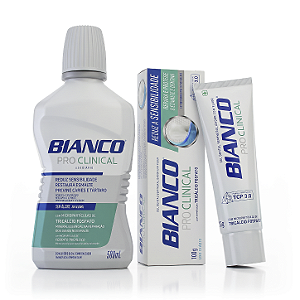 Combo Redução de Sensibilidade - Enxaguante e Creme Dental Pro Clinical