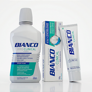 Combo Redução de Sensibilidade - Enxaguante e Creme Dental Pro Clinical