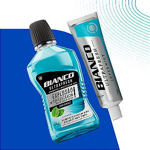 Combo Hálito Fresco - Creme Dental + Enxaguante Supermint
