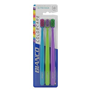Escova De Dente Bianco Colorcare (3X1)