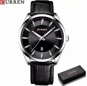 Relógio Curren 8365 Masculino Preto