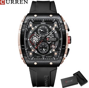 Relógio Curren Masculino 8442 Preto