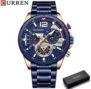 Relógio Curren 8395 Azul