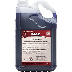 Desinfetante Max - 5 lts - concentrado - Audax