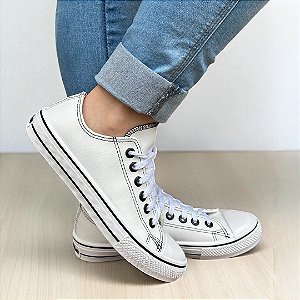 Tênis Star Premium Napa Branco/Preto