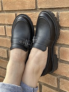 Mocassim TRATORADO Inglaterra Preto