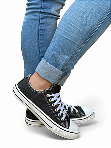 Tênis Star PREMIUM Jeans PRETO
