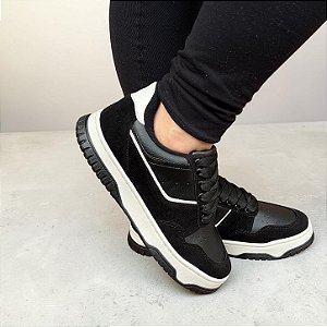 Tênis PLATAFORMA Hermes Preto