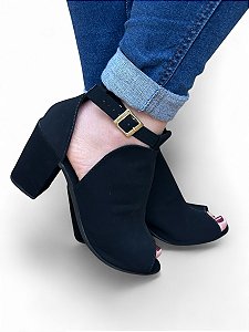 Ankle Boot Preta NOBUCK