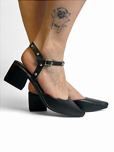 Scarpin Spike Preto