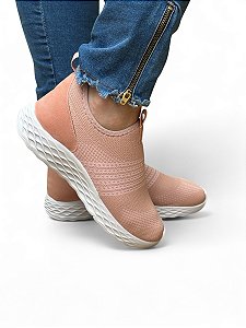 Tênis Meia Tricê  Rosa