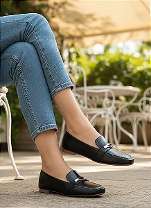 Mocassim Comfort Prado Preto