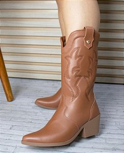 Bota Texana Caramelo
