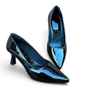 Sapato Scarpin Salto Taça VERNIZ Preto