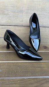 Sapato Scarpin Salto Taça VERNIZ Preto