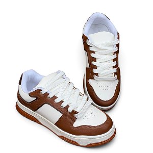 Tênis Plataforma Force Caramelo