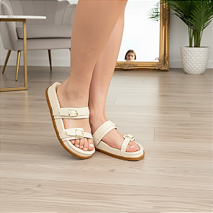 Birken Paris Luxo Fivela Off White