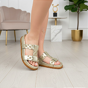 Birken Luxo Botons Dourada