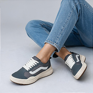 Tênis PLATAFORMA Old School Cinza