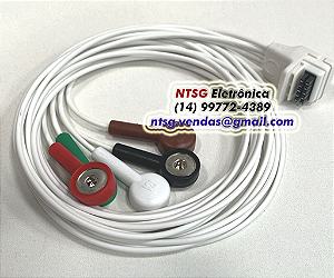 Cabo para Holter H3+ Mortara