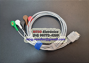 Cabo Paciente 05 Vias para Holter Micromed Nomad