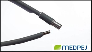 Cabo de Fibra Óptica para Colposcópio MEDPEJ 8mm - 0,80m