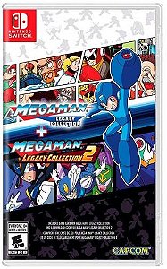 Jogo Switch Usado Mega Man Legacy Collection 1 + 2