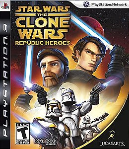 Jogo PS3 Usado Star Wars The Clone Wars: Republic Heroes