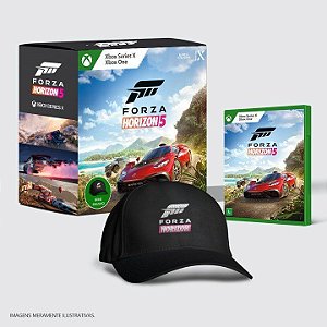 Jogo XBOX ONE Novo Forza Horizon 5 (Versão com Boné)