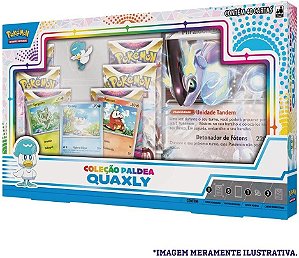 Box Coleção Paldea - Quaxly