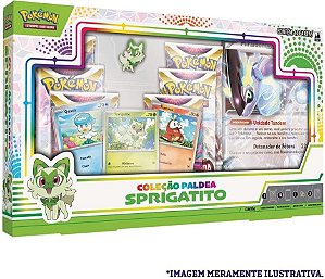 Box Coleção Paldea - Sprigatito