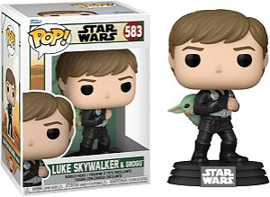 Pop Funko 583 Luke Skywalker & Grogu - Star Wars