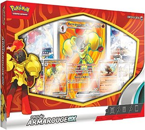 Carta Pokémon Box Armarouge EX - Evoluções de Paldea