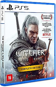 Jogo PS5 Novo The Witcher 3 Wild Hunt Complete Edition