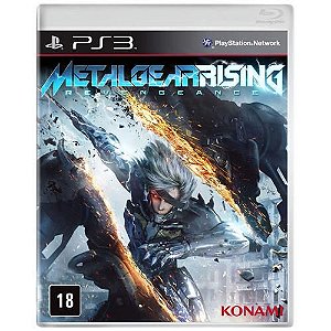 Jogo PS3 Usado Metal Gear Rising Revengeance