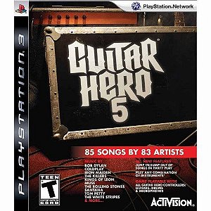 Jogo PS3 Usado Guitar Hero 5