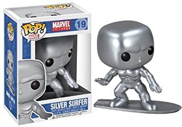 Pop Funko 19 Silver Surfer Marvel Universe