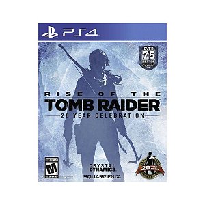 Jogo PS4 Usado Rise of The Tomb Raider 20th Year Celebration