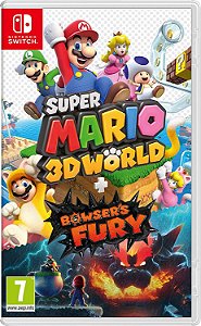 Jogo Switch Novo Super Mario 3D World + Bowser's Fury