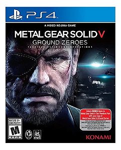 Jogo PS4 Usado Metal Gear Solid V: Ground Zeroes