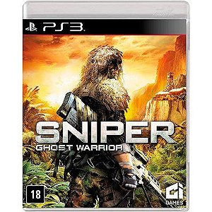 Jogo PS3 Usado Sniper Ghost Warrior