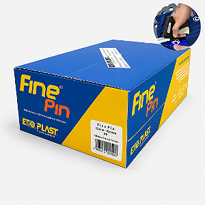 FINE PIN 25MM PP NEUTRO - CX C/5MIL - ETIQPLAST