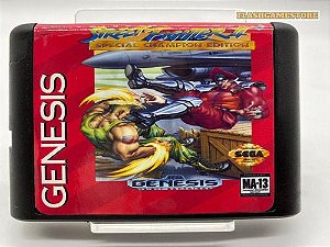 Mega Drive Jogo - Street Fighter 2 Special C Ed Paralelo
