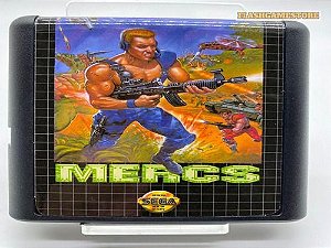 Mega Drive Jogo - Mercs Paralelo